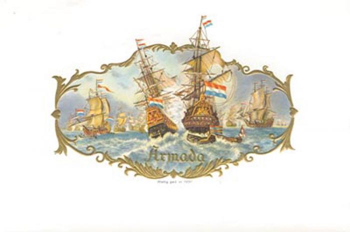 Cigar Box Label "Armada"